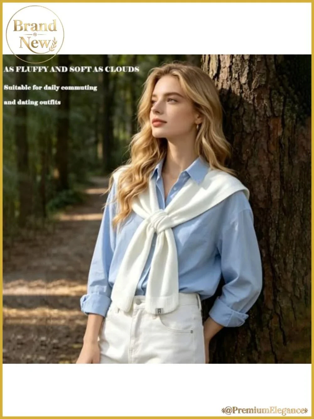 Knitted Shawl Wrap Acrylic Cotton for Office Travel